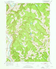 Gulf Summit New York Historical topographic map, 1:24000 scale, 7.5 X 7.5 Minute, Year 1952