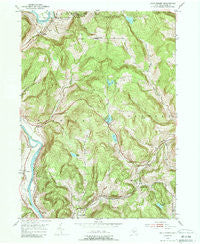Gulf Summit New York Historical topographic map, 1:24000 scale, 7.5 X 7.5 Minute, Year 1952