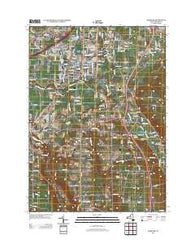 Hamburg New York Historical topographic map, 1:24000 scale, 7.5 X 7.5 Minute, Year 2013