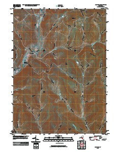 Hamden New York Historical topographic map, 1:24000 scale, 7.5 X 7.5 Minute, Year 2010