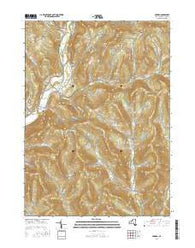 Hamden New York Current topographic map, 1:24000 scale, 7.5 X 7.5 Minute, Year 2016