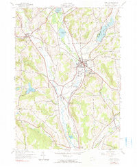 Hamilton New York Historical topographic map, 1:24000 scale, 7.5 X 7.5 Minute, Year 1943