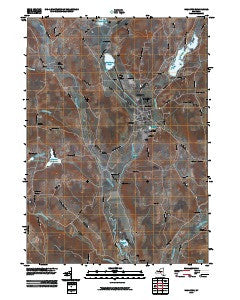 Hamilton New York Historical topographic map, 1:24000 scale, 7.5 X 7.5 Minute, Year 2010