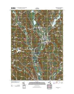 Hamilton New York Historical topographic map, 1:24000 scale, 7.5 X 7.5 Minute, Year 2013