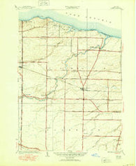 Hamlin New York Historical topographic map, 1:24000 scale, 7.5 X 7.5 Minute, Year 1935