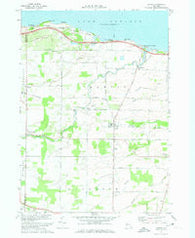 Hamlin New York Historical topographic map, 1:24000 scale, 7.5 X 7.5 Minute, Year 1971