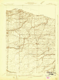 Hamlin New York Historical topographic map, 1:24000 scale, 7.5 X 7.5 Minute, Year 1932