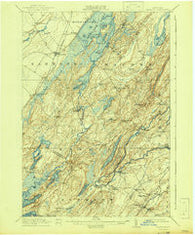 Hammond New York Historical topographic map, 1:62500 scale, 15 X 15 Minute, Year 1912