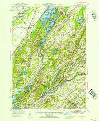 Hammond New York Historical topographic map, 1:62500 scale, 15 X 15 Minute, Year 1949
