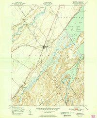 Hammond New York Historical topographic map, 1:24000 scale, 7.5 X 7.5 Minute, Year 1951