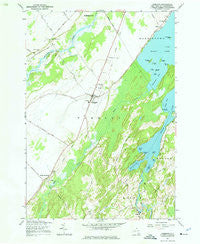 Hammond New York Historical topographic map, 1:24000 scale, 7.5 X 7.5 Minute, Year 1961