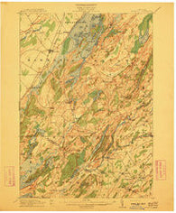 Hammond New York Historical topographic map, 1:62500 scale, 15 X 15 Minute, Year 1912