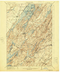 Hammond New York Historical topographic map, 1:62500 scale, 15 X 15 Minute, Year 1912