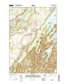 Hammond New York Current topographic map, 1:24000 scale, 7.5 X 7.5 Minute, Year 2016