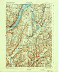 Hammondsport New York Historical topographic map, 1:62500 scale, 15 X 15 Minute, Year 1903