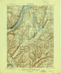 Hammondsport New York Historical topographic map, 1:62500 scale, 15 X 15 Minute, Year 1903