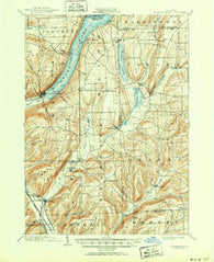 Hammondsport New York Historical topographic map, 1:62500 scale, 15 X 15 Minute, Year 1903