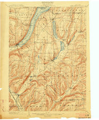Hammondsport New York Historical topographic map, 1:62500 scale, 15 X 15 Minute, Year 1903