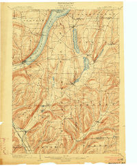 Hammondsport New York Historical topographic map, 1:62500 scale, 15 X 15 Minute, Year 1903