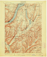 Hammondsport New York Historical topographic map, 1:62500 scale, 15 X 15 Minute, Year 1903