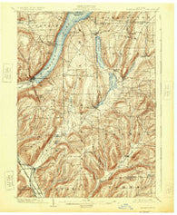 Hammondsport New York Historical topographic map, 1:62500 scale, 15 X 15 Minute, Year 1903