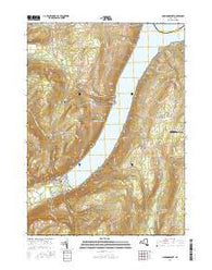 Hammondsport New York Current topographic map, 1:24000 scale, 7.5 X 7.5 Minute, Year 2016