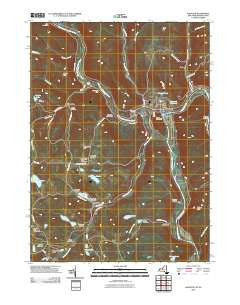 Hancock New York Historical topographic map, 1:24000 scale, 7.5 X 7.5 Minute, Year 2010