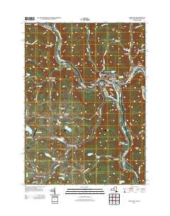 Hancock New York Historical topographic map, 1:24000 scale, 7.5 X 7.5 Minute, Year 2013