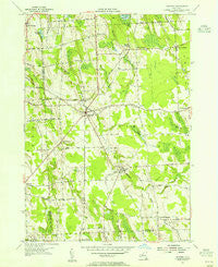 Hannibal New York Historical topographic map, 1:24000 scale, 7.5 X 7.5 Minute, Year 1954