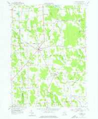 Hannibal New York Historical topographic map, 1:24000 scale, 7.5 X 7.5 Minute, Year 1954