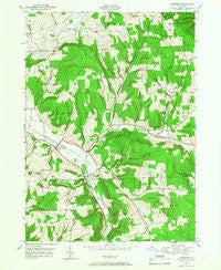 Harford New York Historical topographic map, 1:24000 scale, 7.5 X 7.5 Minute, Year 1949