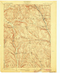 Harford New York Historical topographic map, 1:62500 scale, 15 X 15 Minute, Year 1903