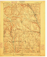Harford New York Historical topographic map, 1:62500 scale, 15 X 15 Minute, Year 1903