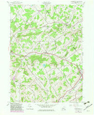 Harpersfield New York Historical topographic map, 1:24000 scale, 7.5 X 7.5 Minute, Year 1982