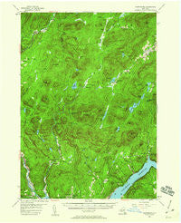 Harrisburg New York Historical topographic map, 1:62500 scale, 15 X 15 Minute, Year 1954