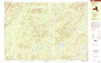 Harrisburg New York Historical topographic map, 1:25000 scale, 7.5 X 15 Minute, Year 1997