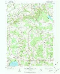 Hartfield New York Historical topographic map, 1:24000 scale, 7.5 X 7.5 Minute, Year 1954