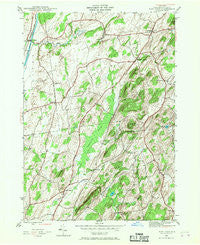 Hartford New York Historical topographic map, 1:24000 scale, 7.5 X 7.5 Minute, Year 1944