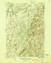 Hartford New York Historical topographic map, 1:31680 scale, 7.5 X 7.5 Minute, Year 1944