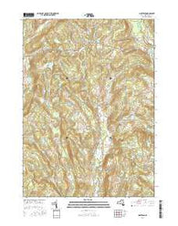Hartwick New York Current topographic map, 1:24000 scale, 7.5 X 7.5 Minute, Year 2016