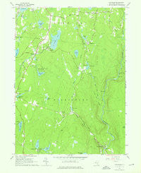 Hartwood New York Historical topographic map, 1:24000 scale, 7.5 X 7.5 Minute, Year 1966