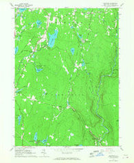 Hartwood New York Historical topographic map, 1:24000 scale, 7.5 X 7.5 Minute, Year 1966