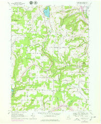 Haskinville New York Historical topographic map, 1:24000 scale, 7.5 X 7.5 Minute, Year 1978