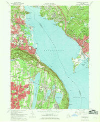 Haverstraw New York Historical topographic map, 1:24000 scale, 7.5 X 7.5 Minute, Year 1967