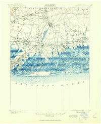 Hempstead New York Historical topographic map, 1:62500 scale, 15 X 15 Minute, Year 1897