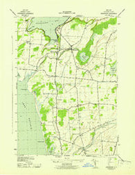 Henderson New York Historical topographic map, 1:31680 scale, 7.5 X 7.5 Minute, Year 1943
