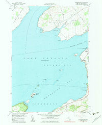 Henderson Bay New York Historical topographic map, 1:24000 scale, 7.5 X 7.5 Minute, Year 1980