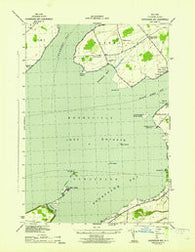 Henderson Bay New York Historical topographic map, 1:31680 scale, 7.5 X 7.5 Minute, Year 1942