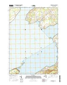 Henderson Bay New York Current topographic map, 1:24000 scale, 7.5 X 7.5 Minute, Year 2016