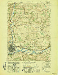 Herkimer New York Historical topographic map, 1:25000 scale, 7.5 X 7.5 Minute, Year 1949